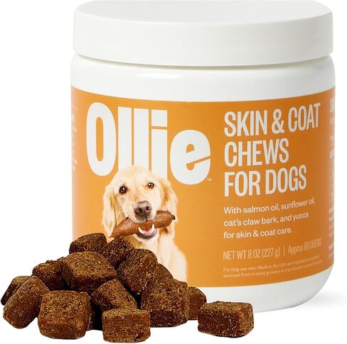Ollie Belly Rubs Probiotic Dog Chews, Appx. 60 Count in Saudi Arabia