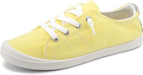 Women's Slip On Canvas Sneaker Low Top Casual Walking Shoes Classic Comfort Flat Fashion Sneakers in Saudi Arabia