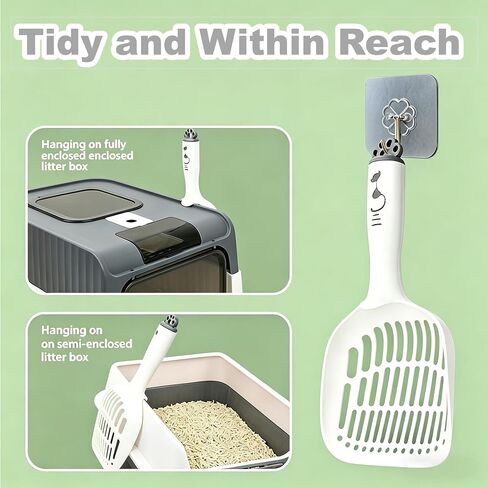 QUALIALL Cat Litter Scoop, 2-Pack in Saudi Arabia