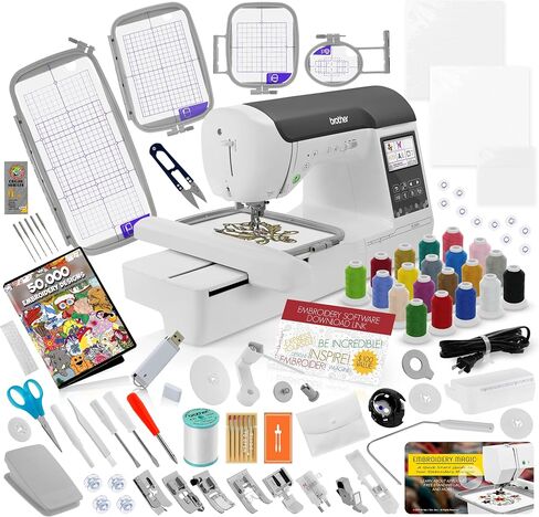 Brother SE2000 Sewing & Embroidery Machine Ultimate Embroidery Package Plus in Kuwait