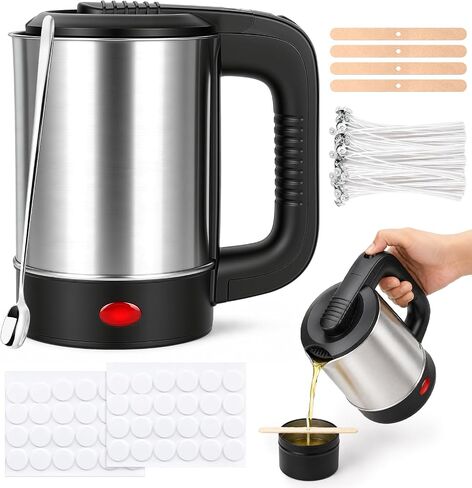 Candle Making Supplies with Electric Wax Melting Pot in Kuwait