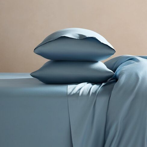 Brooklinen Sateen 4-Pc Sheet Set Hotel-Quality Luxury - Queen, Storm in Saudi Arabia