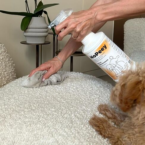 NoPeey Dog Urine Stain & Odor Eliminator Deterrent Effect 1 Quart in Kuwait