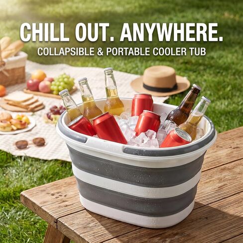 16L Collapsible Small Dog Bath Tub: Portable Puppy Kitten Pet Shower Tub in Kuwait
