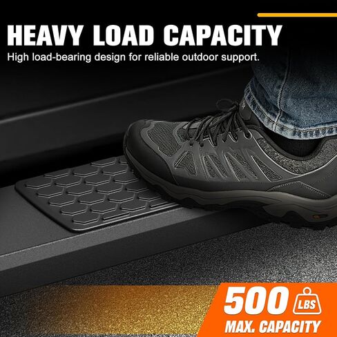[Pair] 5.5 Inch Stainless Steel Running Boards Side Steps Nerf Bars Compatible with Ford F150 Extended Cab 04-14 in Saudi Arabia