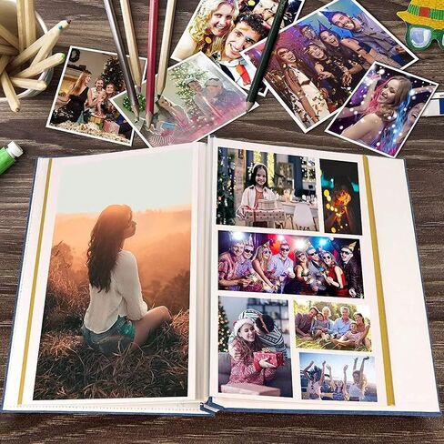Adventure Book Photo Album 13x11.5 Self Adhesive Scrapbook in Kuwait