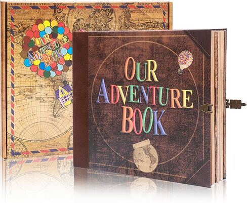Adventure Book Photo Album 13x11.5 Self Adhesive Scrapbook in Kuwait