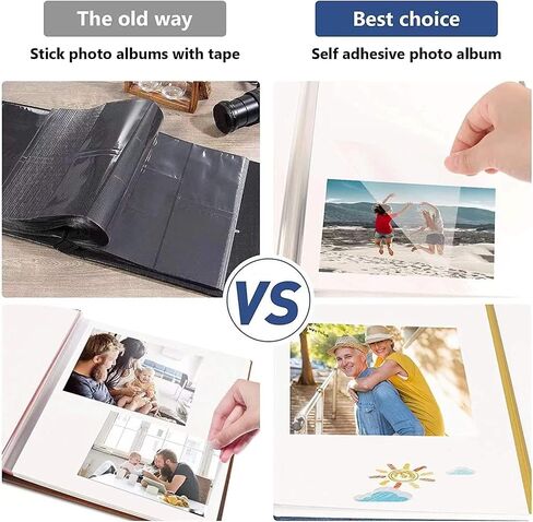 Adventure Book Photo Album 13x11.5 Self Adhesive Scrapbook in Kuwait