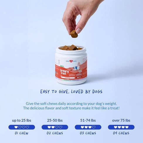 Cranberry Chews for Dogs UTI Treatment & Bladder Support with D-Mannose in Saudi Arabia