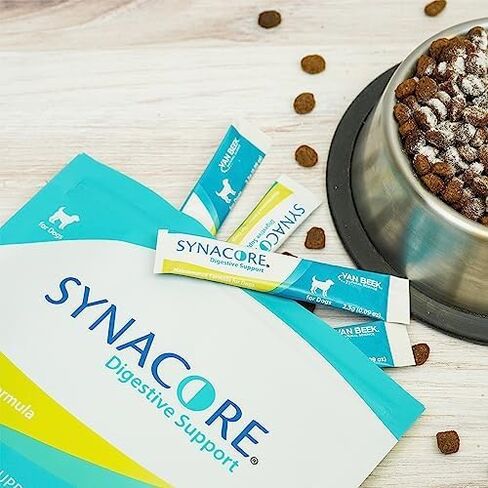 Van Beek Natural Science Synacore Canine - All Natural Formula to Provide Immune Support for Dogs & Help Maintain Digestive Health - Probiotics and Vitamins for Dogs - Pet Products - (30 Count) in Saudi Arabia