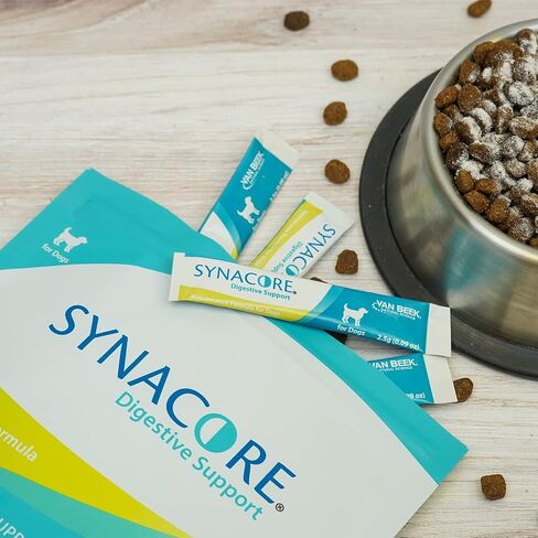 Van Beek Natural Science Synacore Canine - All Natural Formula to Provide Immune Support for Dogs & Help Maintain Digestive Health - Probiotics and Vitamins for Dogs - Pet Products - (30 Count) in Saudi Arabia