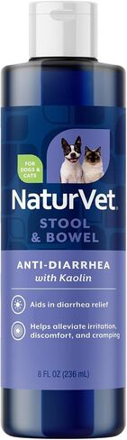 NaturVet Anti-Diarrhea Liquid Pet Supplement Plus Kaolin - 8 Oz in Kuwait