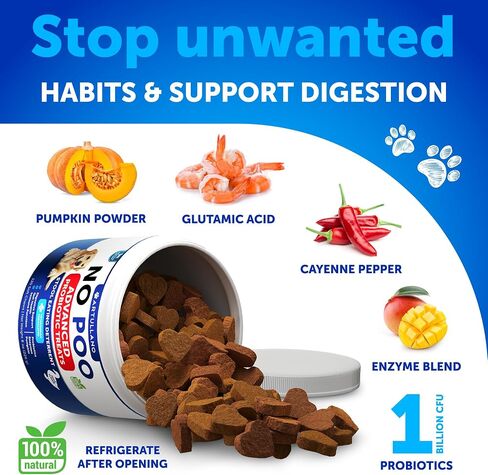 No Poo Chews for Dogs - 120 Bites - Poop Eating Deterrent for Dogs, Puppies in Kuwait