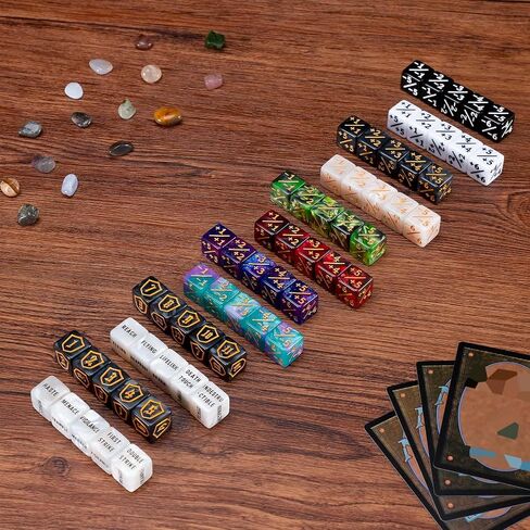 60 PCS MTG Dice Set with Life Counter, Keyword Counter, Shield Token in Kuwait