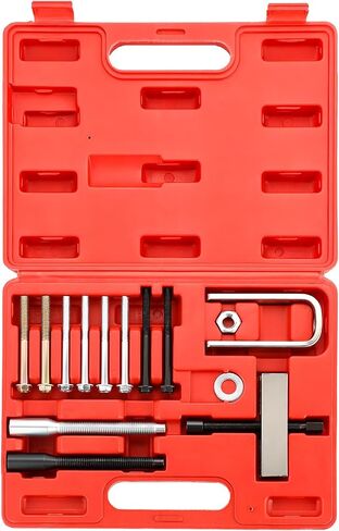 Acymner Car Steering Wheel Puller Compressor Remover Set | Automotive Steering Wheel Lock Plate Compressor Removal Tool Kit, for Most Cars, SUVs and Light Trucks in Saudi Arabia