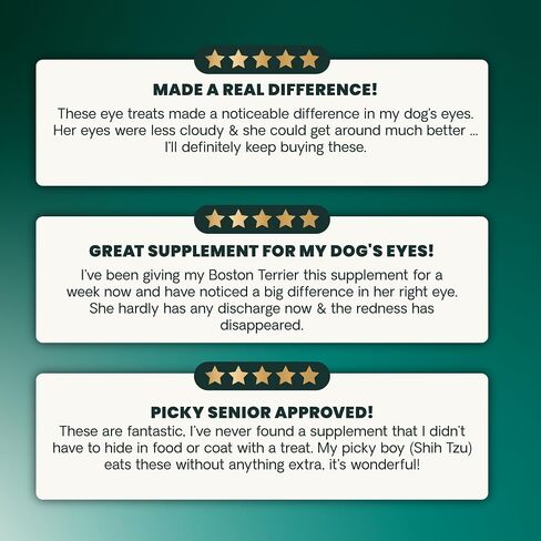 VetriScience Eye & Vision Health Chews for Dogs, Chicken, 60 Count in Kuwait