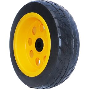 Rock-N-Roller R-Trac 6" x 1.5" No-Flat Rear Wheel 2-Pack for R2 and RMH1 Multi-Carts, Offset Hub in Saudi Arabia