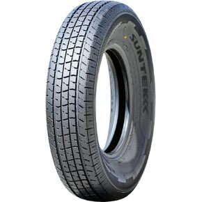 Suntek HD Trail 2 Semi Steel Premium Trailer Radial Tire-ST235/80R16 235/80/16 235/80-16 124/120M Load Range E LRE 10-Ply BSW Black Side Wall in Kuwait