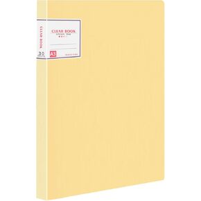 Diamond Art Storage Book, 30 Pages 60 Views Portfolio Folder for Diamond Painting, A3 Waterproof Art Portfolio Binder with Clear Sleeves, Presentation Book for Artwork, Yellow in Saudi Arabia