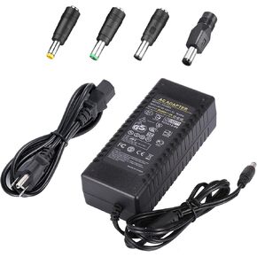 مصدر طاقة 48 فولت 310 مللي أمبير - محول COOLM 48 فولت لهواتف VOIP Polycom IP VVX 300، 301، 310، 311، 400، 401، 410، 411، 500، 501، 511، 600، 601، 611، 1500، Sound Point IP 560، 670 (كابل 6.6 قدم) in Kuwait