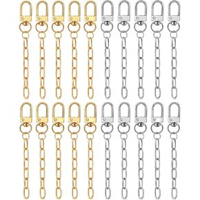 Zugzwang 20 Pcs Metal Keychain Making Kit, Gold in Kuwait