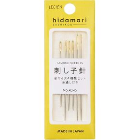 2 Set- Hidamari Sashiko Needles - by Lecien Japan in Kuwait