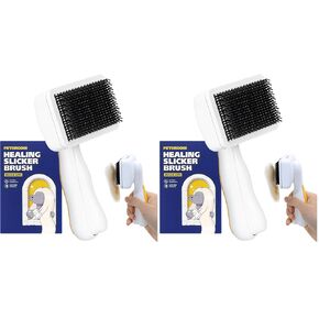 PETHROOM Self-Cleaning Slicker Brush for Dogs & Cats in Saudi Arabia