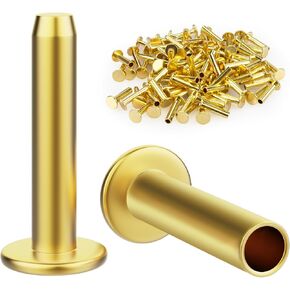 Living house For Cutlery Rivets 5/16" x 5/8" Knife Making Handle Pins Brass 12 sets in Kuwait