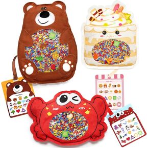 Joyreal Sensory Seek and Find Busy Bag, Hide & Seek Travel Toys for Kids 3+ in Saudi Arabia