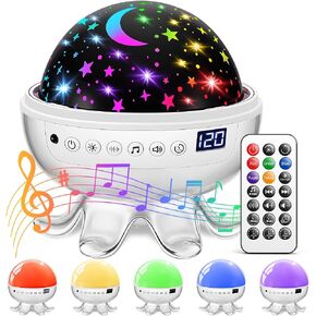 Baby Sound Machine with 30 Soothing Sounds,Night Light Projector with Star in Saudi Arabia