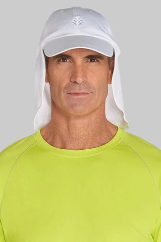 قبعة Coolibar UPF 50+ للرجال والنساء مقاومة للكلور لجميع الرياضات - واقية من الشمس in Kuwait