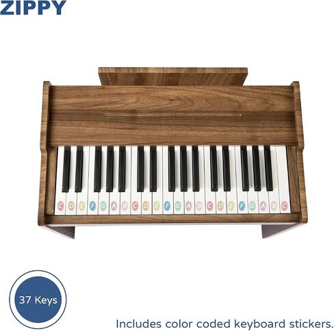 Kids Piano Keyboard, 37 Keys Digital Piano for Kids, Music Educational Instrument Toy, Wood Piano for 3+ Girls and Boys in Kuwait