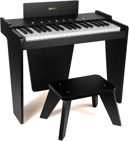 Kids Piano Keyboard, 37 Keys Digital Piano for Kids, Music Educational Instrument Toy, Wood Piano for 3+ Girls and Boys in Kuwait