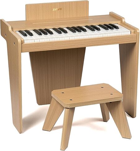 Kids Piano Keyboard, 37 Keys Digital Piano for Kids, Music Educational Instrument Toy, Wood Piano for 3+ Girls and Boys in Kuwait