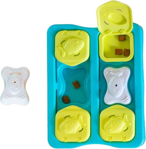 Catstages Nina Ottosson Kitty Cube Puzzle Cat Toy Treat Puzzle, 8.7" in Saudi Arabia