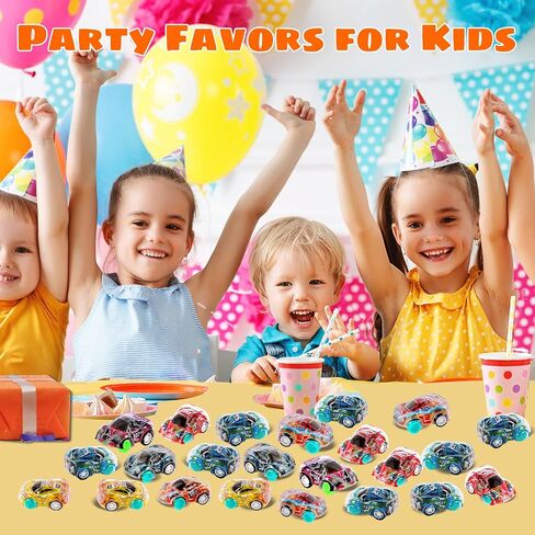 50 Pcs Mini Pull Back Cars, Mini Toy Cars Pull Back Race Cars for Kids Toddlers, Treasure Box Toys for Classroom Prizes, Pinata Stuffers, Birthday Gifts Goodie Bags Stuffers for Kids in Kuwait