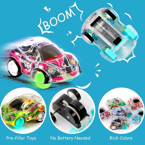 50 Pcs Mini Pull Back Cars, Mini Toy Cars Pull Back Race Cars for Kids Toddlers, Treasure Box Toys for Classroom Prizes, Pinata Stuffers, Birthday Gifts Goodie Bags Stuffers for Kids in Kuwait
