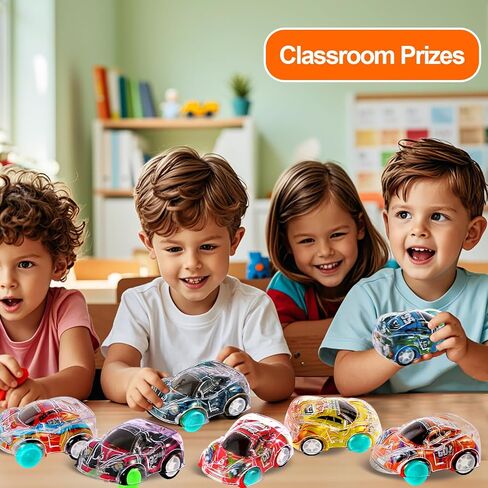 50 Pcs Mini Pull Back Cars, Mini Toy Cars Pull Back Race Cars for Kids Toddlers, Treasure Box Toys for Classroom Prizes, Pinata Stuffers, Birthday Gifts Goodie Bags Stuffers for Kids in Kuwait