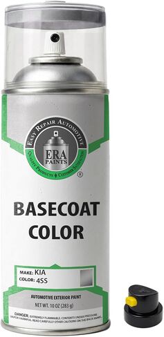 ERA Paints (4SS - Ultra Silver Metallic for KIA Exact Match Automotive Spray Paint Clearcoat & Primer - Pick Your Color in Kuwait