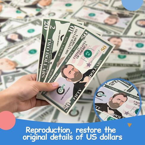 Play Money Set for Kids with Bills & Coins,Pretend Play Cash for Homeschool, Game Currency for Education, Board Games in Saudi Arabia