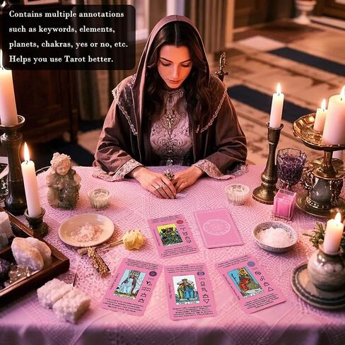 Smoostart Tarot Cards for Beginners with Meanings on Cards with Guide Book in Kuwait