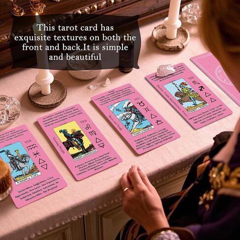 Smoostart Tarot Cards for Beginners with Meanings on Cards with Guide Book in Kuwait