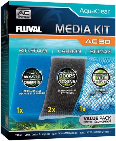 Fluval - Media Maintenance Kit for AC30 Power Filter in Kuwait