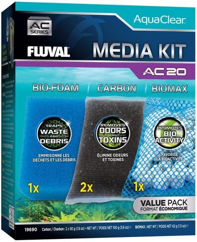 Fluval - Media Maintenance Kit for AC20 Power Filter in Kuwait