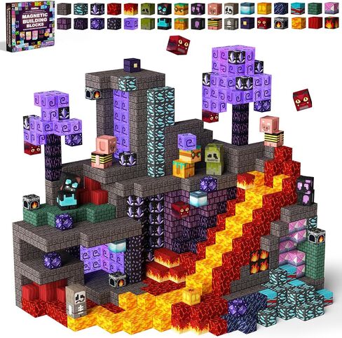 GobiDex 8PCS Magnetic Figures Playset, Sensory Play Toys for Kids 3+ in Kuwait