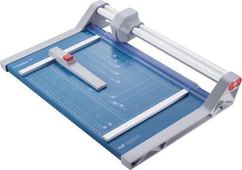 Dahle 558 Professional Rotary Trimmer, 51" Cut Length, 12 Sheet Capacity, Self-Sharpening, Dual Guide Bar, Automatic Clamp, German Engineered Paper Cutter in Kuwait