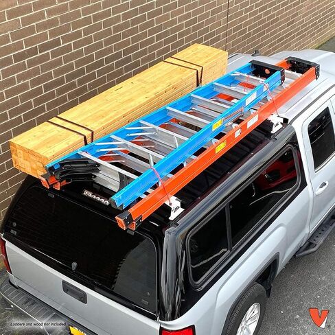 رف سلم Vantech Universal Pickup Topper M1000 مع شريط 60 بوصة من الفولاذ الأبيض in Kuwait