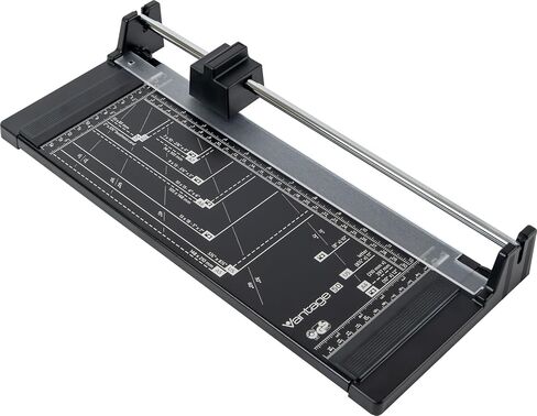 Dahle 508 Personal Rotary Trimmer, 18" Cut Length, 5 Sheet Capacity, Self-Sharpening, Automatic Clamp, German Engineered Paper Cutter in Kuwait