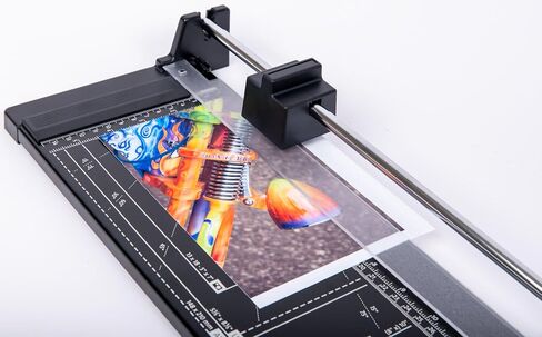 Dahle 508 Personal Rotary Trimmer, 18" Cut Length, 5 Sheet Capacity, Self-Sharpening, Automatic Clamp, German Engineered Paper Cutter in Kuwait