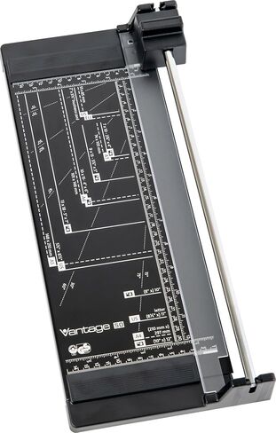 Dahle 508 Personal Rotary Trimmer, 18" Cut Length, 5 Sheet Capacity, Self-Sharpening, Automatic Clamp, German Engineered Paper Cutter in Kuwait
